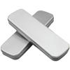 Wiywef Metal Pen Cases Pencil Boxes 2pcs Portable Pen Boxes Tinplate Storage Cases Stationery Organizer Makeup Brush Organizer view 1