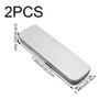 Wiywef Metal Pen Cases Pencil Boxes 2pcs Portable Pen Boxes Tinplate Storage Cases Stationery Organizer Makeup Brush Organizer view 2