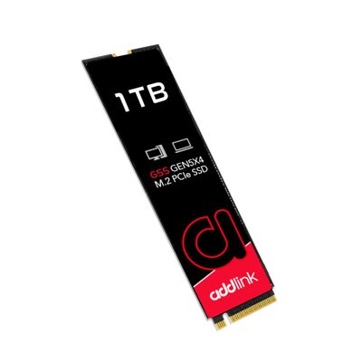 Addlink G55 1TB PCIe 5.0 Gen5 NVMe M.2 SSD- Up to 10,200 MB/s - PC Gaming Upgrade, Photography, Video Editing & Design - Gen5x4 Internal Solid State Drive (ad1TBG55M2P)