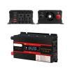12V/24V to 110V/220V, DC to AC Car Inverter with 2 USB Fast Chargers/Dual AC Outlets with LCD Display, Fast Car Charger Adapter for Cell Phones/Travel/Camping,Black12/24V-4000W view 1
