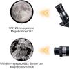 70mm Aperture 300mm Astronomical Refractor Astronomical Telescope Tripod Finder Scope- Portable Travel Telescope with Tripod for Bird Watching Outdoor Travel view 4
