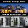 Tennoz 5MP PoE IP Bullet Camera Outdoor, Full Color Security IP Camera with Smart Dual Light, Two Way Talk, 98ft Night Vision, 110Wide Angle, Human/Vehicle Detection view 3