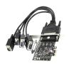 HIOPOIUYT 4Port PCIe To Adapter Card High Reliability Interfaces For Computer Expansion view 1