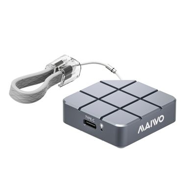 MAIWO Portable SSD 1TB External Solid State Drive, USB 3.2 GEN 2 Type-C Up to 1050MB/s, Mini NVMe SSD with 4K ProRes Videos for iPhone Android iPad MacBook PS5, Aluminum (Grey)