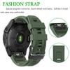 BCMCBV 26 22MM Silicone Quick Release Watchband StrapFor Garmin Fenix 7X 6X 5X 3HR Watch Easyfit Wristband Strap For Fenix 7 6 5 Watch(Light Purple,22mm Fenix EPIX) view 4