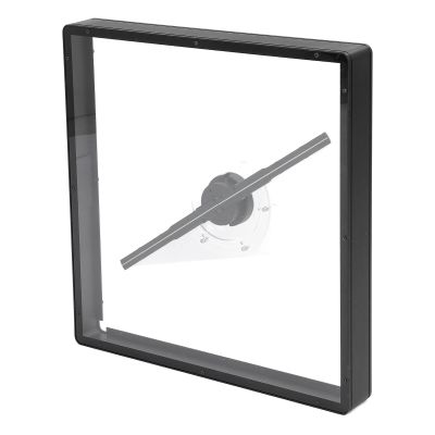 3D Hologram Fan, 17.7 inch 3D Hologram Projector Advertising Display, 576 LED Beads, 2000*1152, Support Phone APP, for Store Signs, Bars, Party (US Plug)