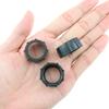 Bxian 10PCS Black Plastic Fastening Nut 17mm Ball Joint Fixing Adapter Head Holder Ring Car Phone Holder Screw Head Ball Fitting for Phone Air Outlet Camera Wireless Charger view 3