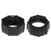 Bxian 10PCS Black Plastic Fastening Nut 17mm Ball Joint Fixing Adapter Head Holder Ring Car Phone Holder Screw Head Ball Fitting for Phone Air Outlet Camera Wireless Charger view 4