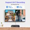 Fuers 8MP 8CH Poe NVR Home Security Camera System, 4pcs Wired 6MP PoE IP Cameras Outdoor with Person Detection, 4K 8CH Network Video Recorder with 1TB HDD for 24-7 Recording view 2