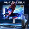 msecore Mini PC i9, 64G RAM 1T SSD with Core i9-9900KF, GeForce RTX3050 8G Graphics Card Desktop Computer, 8K, 1*HDMI, 1*DisplayPort, 1*DVI Triple Screen Display, WiFi 6e, Windows 11 Pro view 4