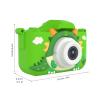 Andoer 1080P Kids Digital Camera Cute Digital Video Camera for Kids Dual Lens 2.0 Inch IPS Screen 48M Photo Games with Neck Strap 32GB TF Card USB Card Reader Birthday for Boys Girls view 2