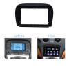 JNOEEDWN Car 9 Inch Radio Fascia Compatible with Benz SL-Class W230 2004-2011 Frame Android 2Din MP5 Player Stereo Panel view 4