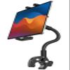 CANHET Tablet Holder for Wheelchair/Stroller/Spin Bike/Treadmill/Mic Stand/Boat/Handlebar Clamp, 360 Gooseneck Mount with Adjustable Arm for 4-13" iPad Pro Air Mini, Phone, Galaxy Z Fold, Fire HD view 1