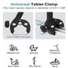 CANHET Tablet Holder for Wheelchair/Stroller/Spin Bike/Treadmill/Mic Stand/Boat/Handlebar Clamp, 360 Gooseneck Mount with Adjustable Arm for 4-13" iPad Pro Air Mini, Phone, Galaxy Z Fold, Fire HD view 3