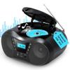 Greadio Portable Boombox CD Players for Home with Bluetooth, Stereo Sound view 1