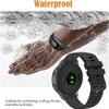 2 Pack Compatible with Garmin Vivoactive 3 / Garmin Vivoactive 5 / Garmin Venu Sq, Quick Release 20mm for Garmin Venu 2 Plus/Forerunner 245/Forerunner 55 Watch Bands (black/black) view 3