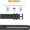2 Pack Compatible with Garmin Vivoactive 3 / Garmin Vivoactive 5 / Garmin Venu Sq, Quick Release 20mm for Garmin Venu 2 Plus/Forerunner 245/Forerunner 55 Watch Bands (black/black) view 4
