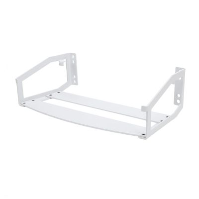 Depisuta Speaker Wall Mount, Stainless Steel Speaker Wall Mount Bracket, 35 Lbs Capacity, Heavy Duty Mounting Bracket for Sonos Five, with Mounting Screws (White)