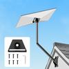 Nuovoware Starlink Gen 3 Pipe Adapter, Starlink Mounting Kit Crafted from Weather-Resistant Aluminum Alloy, Adjustable Starlink Pole Mount Compatible with Gen3/V3 Starlink Standard Dish, Black view 1