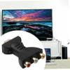 XJKLBYQ HDMI to AV Converter, Black, 33.88g, 5cm x 5cm x 5cm, Supports Xbox, TV, Gaming Consoles, No Plug Required view 4