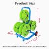 BXKCFYBSQ Wire Spool Rack with Wheel,Spool Cable Dispenser,Heavy Duty Spool Storage Holder,for Electrical Industrial Retail Use,330lbs Capacity(69x52x38cm) view 2