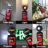 0.1Lux Handheld Illuminance Meter, 3% High Precision Digital Illuminometer, Lumen Tester with 180 Rotatable Detector, 0.1~200,000 Lux Meter, Data Retention&Recording, Light Calibrator, for Outdoor view 2