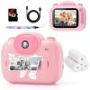 Kids Camera Instant Print, 3.5'' Kids Digital Camera Instant with 1080P HD Photos & Videos, Christmas Birthday Gifts for Girls Boys Age 3-12 (Pink) view 1