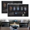 2-Pack 11.6 Inch Android 11 Touch Screen Car TV Headrest Monitor for Back Seat with Ambient Light, Support 4K Video/WiFi/Bluetooth/Airplay/HDMI Input/USB/SD Card/Mirror Link, 4+64G view 1