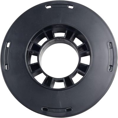 Cable Reel, for Storing Cables Ropes Ethernet Cables 155 Mm Diameter Black, Empty Cable Reel
