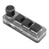 ANGGREK Mini Custom Keyboard, Mini Keyboard 3 Keys Hot Swap Red Switch Plug and Play for PC view 4