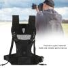Dual Camera Strap Adjustable Multi Carrying Dual Camera Harness with Side Holster & Secure Strap Breathable Comfortable Double Shoulder Camera Strap for Photographer Hiking Climbing Travel Use view 3