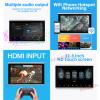 11.6 Inch Android 11 Touch Screen Car TV Headrest Monitor for Back Seat with Ambient Light, Support 4K Video/WiFi/Bluetooth/Airplay/HDMI Input/USB/SD Card/Mirror Link, 4+64G view 2