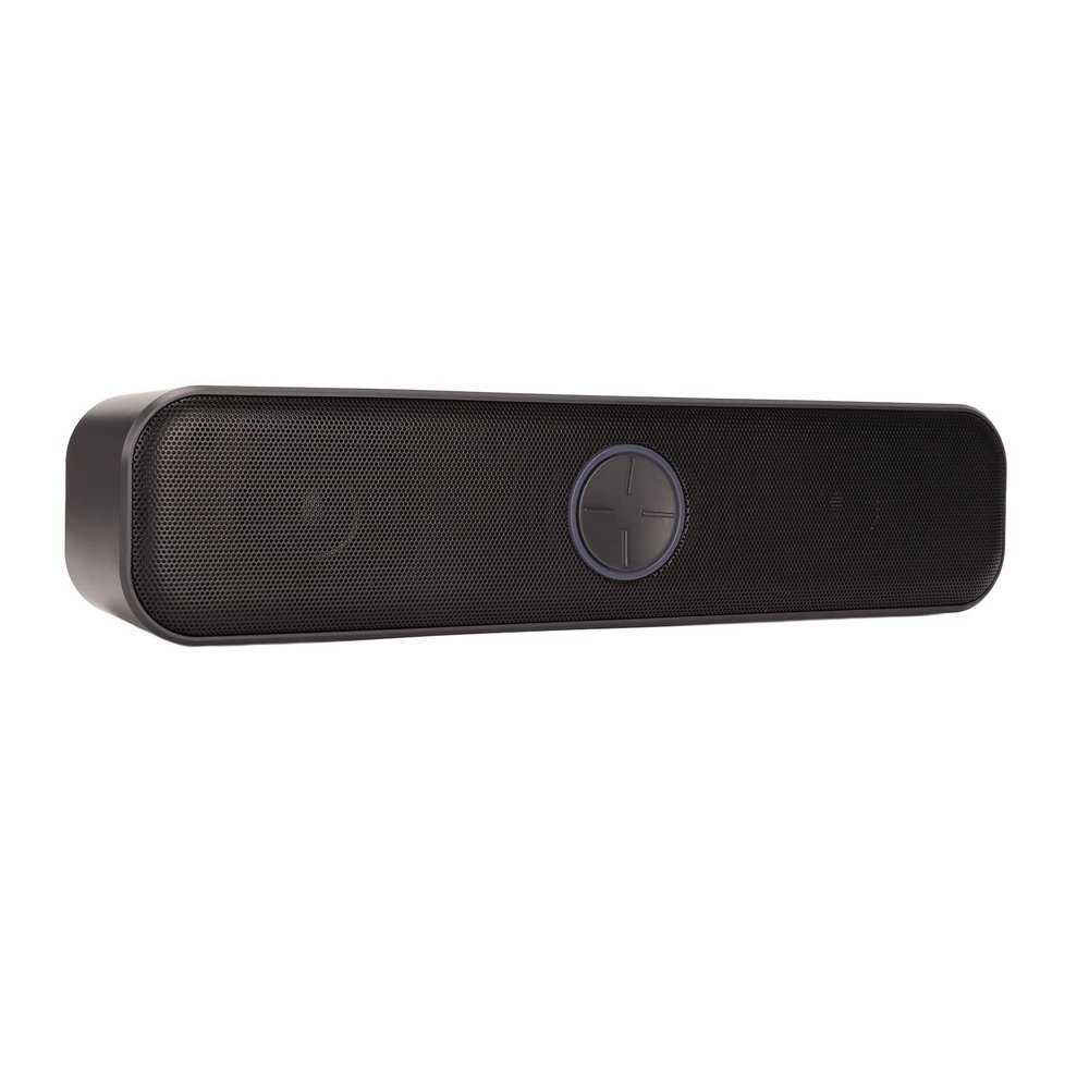 ANGGREK USB Computer Speaker, Stylish Stereo Computer Speaker RGB Effect 2 Channel Noise for Desktop Computers
