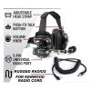 XWXLIJV General Aviation Headset for Student Pilots K Head 5 Pin Headset 24 dB NRR Noise Canceling Microphone Adjustable Headband & Mic Boom PPT Soft Foam Ear Seals view 2