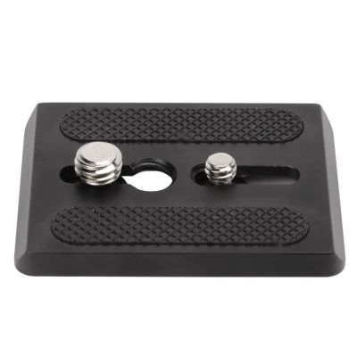 ANGGREK Tripod Head Plate Adapter, Rubber Foot Pad Tripod Quick Release Plate Wearresistant 1/4in 3/8in Thread for Photographing