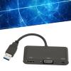 ANGGREK USB 3.0 to VGA Converter, USB to VGA Adapter, Widely Compatible 2 in 1 1920x1080 for PC view 4