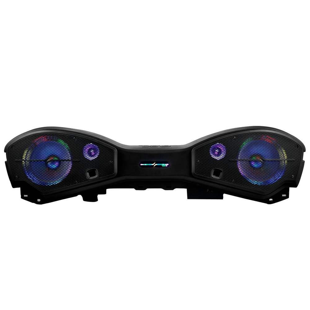 DS18 JL24-SBAR22/BKLD Loaded Overhead Sound Bar with Digital LED Lights - Compatible with Jeep JL/JLU/JT 2024 - Plug & Play Easy Installation
