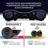 DS18 JL24-SBAR22/BKLD Loaded Overhead Sound Bar with Digital LED Lights - Compatible with Jeep JL/JLU/JT 2024 - Plug & Play Easy Installation view 3