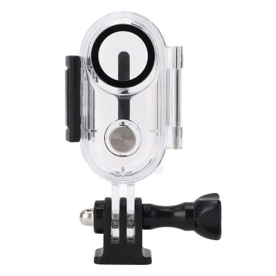 40m Housing Case for GO3S, Underwater Diving Protective Shell Housing Shell with Bracket Accessories for GO3S Transparent Action Camera Case