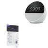 BoxWave Screen Protector Compatible with Amazon Echo Spot (2nd Gen 2024) - ClearTouch ImpactShield (2-Pack), Impenetrable Screen Protector Flexible Film view 1