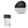 BoxWave Screen Protector Compatible with Amazon Echo Spot (2nd Gen 2024) - ClearTouch Anti-Glare ToughShield 9H (2-Pack), Anti-Glare 9H Tough Flexible Film Screen Protector view 1