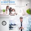 5G&2.4G Wifi Light Bulb Security Camera Wireless Outdoor,Indoor Home Security Cameras,3K Light Socket Security Camera Dotcom,Screw in Camera,360Color Night Vision,Camera Motion Sensor Alarm 1(pcs) view 4