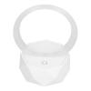 Pongnas Speaker, Aperture Design Subwoofer Effect Speaker Night Light for Home for Party (White) view 1