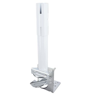 Mounting Kit, Dual Windproof Wall Roof Satellite Internet Mount, Pole Mount for Internet Kit Satellite for V2 Dish