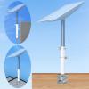 Mounting Kit, Dual Windproof Wall Roof Satellite Internet Mount, Pole Mount for Internet Kit Satellite for V2 Dish view 4