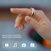 Smart Ring Health Tracker, Touch Control Fitness Smart Ring with Charging Base, Sleep Tracking Wearable, Waterproof, 4-6 Days Battery Life (Size 8) view 2