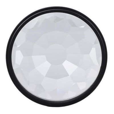 67mm Kaleidoscope Prism Lens Filter, Photography Prism Crystal Glass Effect Filter, Double Sided MRC Coating, Camera Accessories