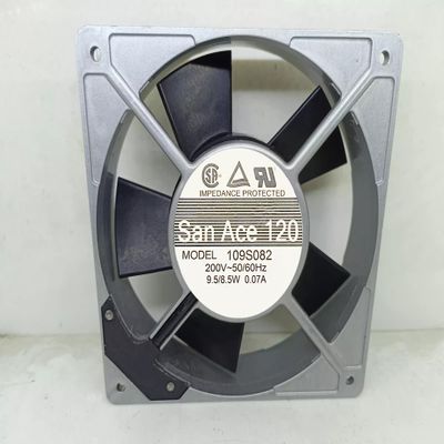 109S082 2-pin AC 200V 0.07A 9.5/8.5W 120x120x25mm Cooling Fan
