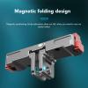 Yoidesu Quick Release Mount for GO3S GO3, Magnetic Foldable Action Camera Quick Release Adapter, Extension Base with 1/4 Inch Thread, Crafted from Aluminum Alloy, Stable and view 3