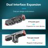 Yoidesu Quick Release Mount for GO3S GO3, Magnetic Foldable Action Camera Quick Release Adapter, Extension Base with 1/4 Inch Thread, Crafted from Aluminum Alloy, Stable and view 4